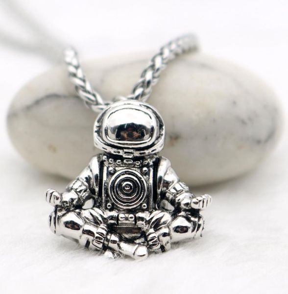 astronaut pendant necklace meditation galaxy universe cosmic spaceman retro women men necklace steel chains real leather rope9598492, Silver
astronaut pendant necklace meditation galaxy universe cosmic spaceman retro women men necklace steel chains real leather rope9598492, Silver