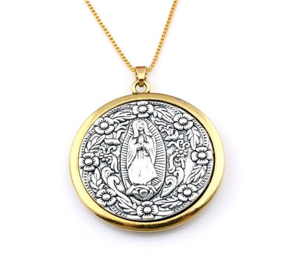 10pcslots europe and america twotone virgin mary medal alloy charms pendant necklaces jewelry diy 236 inches chains christmas g9235539, Silver
10pcslots europe and america twotone virgin mary medal alloy charms pendant necklaces jewelry diy 236 inches chains christmas g9235539, Silver