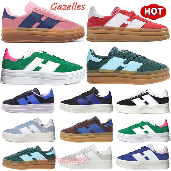 2023 new gazelle bold casual shoes designer sneakers women pink glow gum lucid blue pink luxury clear sky trainer
2023 new gazelle bold casual shoes designer sneakers women pink glow gum lucid blue pink luxury clear sky trainer