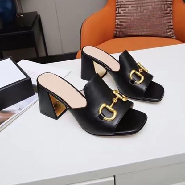 women039s designer stiletto slippers fashion ponytail buckle leather sewn sandals summer exhibition party beach shoes thick hee9675029, Black
women039s designer stiletto slippers fashion ponytail buckle leather sewn sandals summer exhibition party beach shoes thick hee9675029, Black