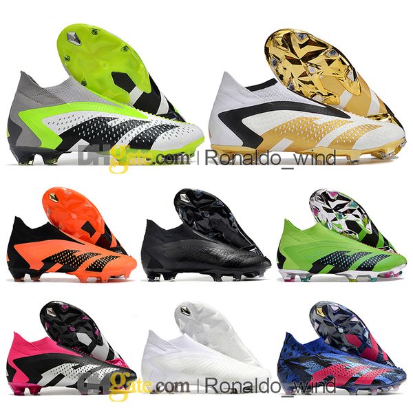 gift bag mens high ankle football boots predators accuracy fg firm ground cleats pogba leather laceless soccer shoes outdoor trainers botas, Black
gift bag mens high ankle football boots predators accuracy fg firm ground cleats pogba leather laceless soccer shoes outdoor trainers botas, Black