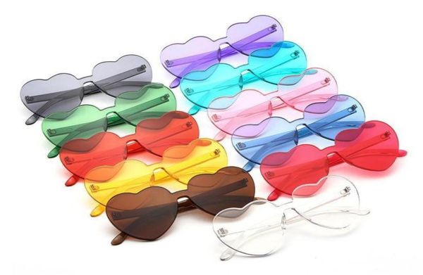 sunglasses attractive heart shape women accessories lovely colorful clear eyeglasses rimless frame 11style4489556, White;black
sunglasses attractive heart shape women accessories lovely colorful clear eyeglasses rimless frame 11style4489556, White;black