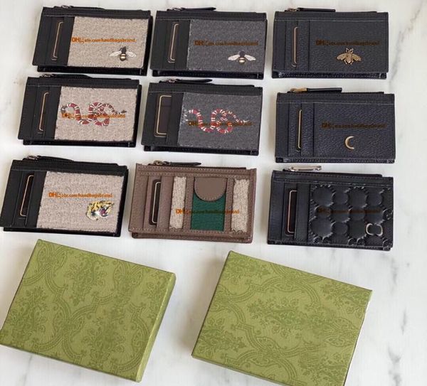 597555 snake tiger zipper card holders leather fashion luxury designer printing card holder couples famous wall8215292, Brown;gray
597555 snake tiger zipper card holders leather fashion luxury designer printing card holder couples famous wall8215292, Brown;gray