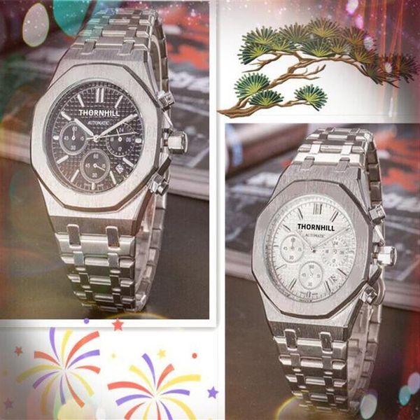 luxury stainless steel quartz mens watches fashion day date rubber belt gifts small dial working six needles famous president full199w, Slivery;brown
luxury stainless steel quartz mens watches fashion day date rubber belt gifts small dial working six needles famous president full199w, Slivery;brown