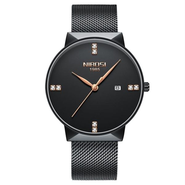 nibosi mens watches brand luxury blue quartz watch men diamonds slim mesh steel waterproof sport watch relogio masculino2022212q, Slivery;brown
nibosi mens watches brand luxury blue quartz watch men diamonds slim mesh steel waterproof sport watch relogio masculino2022212q, Slivery;brown