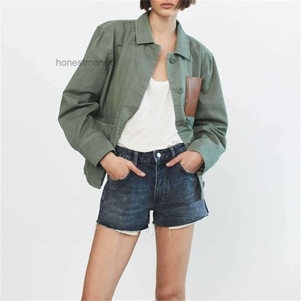ab 23aw women desginer coat anines bings lapel pocket casual jacket workwear fashion trend outwear fashion top, Black;brown
ab 23aw women desginer coat anines bings lapel pocket casual jacket workwear fashion trend outwear fashion top, Black;brown