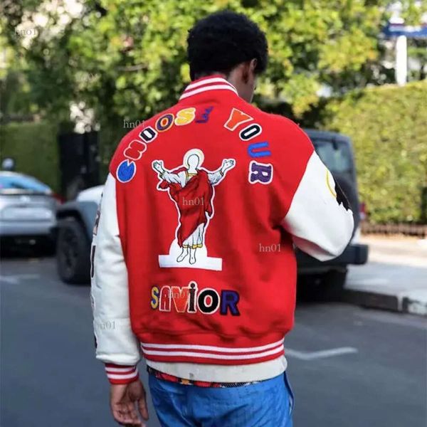 men designer jacket jesus embroidery saint baseball streetwear patchwork l asap rocky haruku college varsity bomber coat couples719, Black
men designer jacket jesus embroidery saint baseball streetwear patchwork l asap rocky haruku college varsity bomber coat couples719, Black
