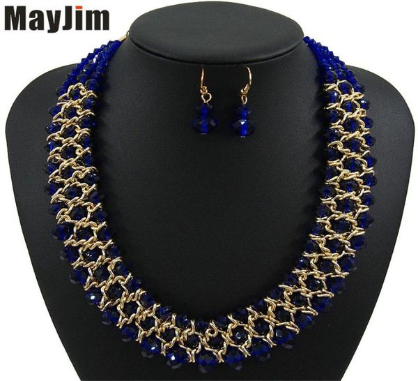 earrings necklace statement fashion jewelry sets handmade big beads chain crystal dubai vintage bijoux accessories1016783, Silver
earrings necklace statement fashion jewelry sets handmade big beads chain crystal dubai vintage bijoux accessories1016783, Silver