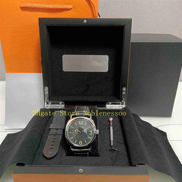real po with original box watch mens black dial stainless steel leather strap pam 00754 transparent back automatic mechanical m262n, Slivery;brown
real po with original box watch mens black dial stainless steel leather strap pam 00754 transparent back automatic mechanical m262n, Slivery;brown