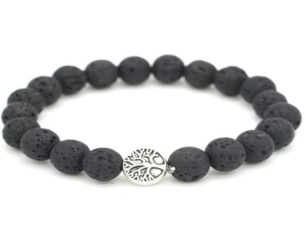 tree of life charms 8mm black lava stone beaded strand bracelet essential oil diffuser bracelets hand strings for women men6728426, Golden;silver
tree of life charms 8mm black lava stone beaded strand bracelet essential oil diffuser bracelets hand strings for women men6728426, Golden;silver