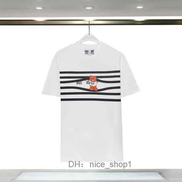 moschino shirt designer womens summer italian luxury brands new tees cartoon bear loose cotton round neck for outdoor leisure clothing mens, White
moschino shirt designer womens summer italian luxury brands new tees cartoon bear loose cotton round neck for outdoor leisure clothing mens, White