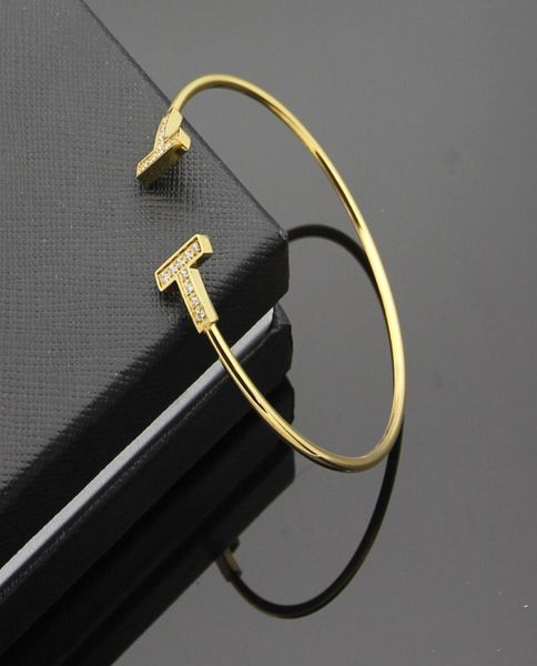direct selling double t diamond bracelet with diamond bracelet lady openings bending bracelet2537898, Black
direct selling double t diamond bracelet with diamond bracelet lady openings bending bracelet2537898, Black