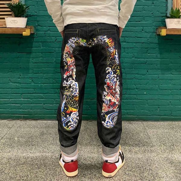 men's jeans wide leg cargo pants 222 streetwear baggy men spring autumn korean fashion loose straight male brand clothing black75330384, Blue
men's jeans wide leg cargo pants 222 streetwear baggy men spring autumn korean fashion loose straight male brand clothing black75330384, Blue