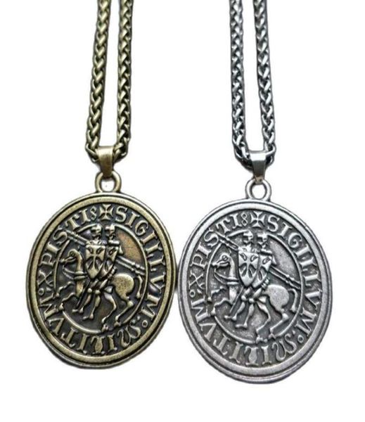 pendant necklaces men amulet jewelry viking double war horse greek latin knights templar exquisite commemorative necklace shi3081365, Silver
pendant necklaces men amulet jewelry viking double war horse greek latin knights templar exquisite commemorative necklace shi3081365, Silver