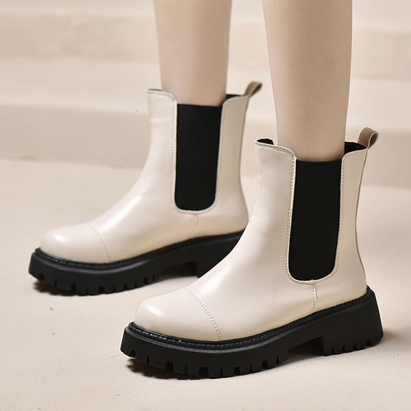 boots lucyever sepatu bot platform chelsea untuk wanita pendek sol tebal pita elastis modis 2023 musim gugur dan dingin 230905, Black
boots lucyever sepatu bot platform chelsea untuk wanita pendek sol tebal pita elastis modis 2023 musim gugur dan dingin 230905, Black
