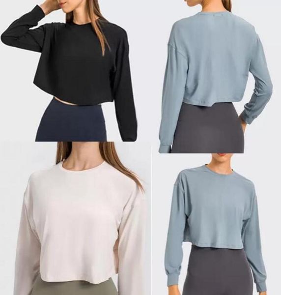 2021 solid color yoga sport long sleeve tshirt align running athletica women tee outfit fitness tight zip workout thin display8352981
2021 solid color yoga sport long sleeve tshirt align running athletica women tee outfit fitness tight zip workout thin display8352981
