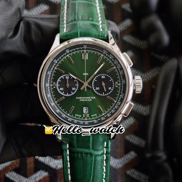 new premier b01 steel case ab0118a11l1x1 vk quartz chronograph mens watch satch green dial green leather strap watches hello w264f, Slivery;brown
new premier b01 steel case ab0118a11l1x1 vk quartz chronograph mens watch satch green dial green leather strap watches hello w264f, Slivery;brown