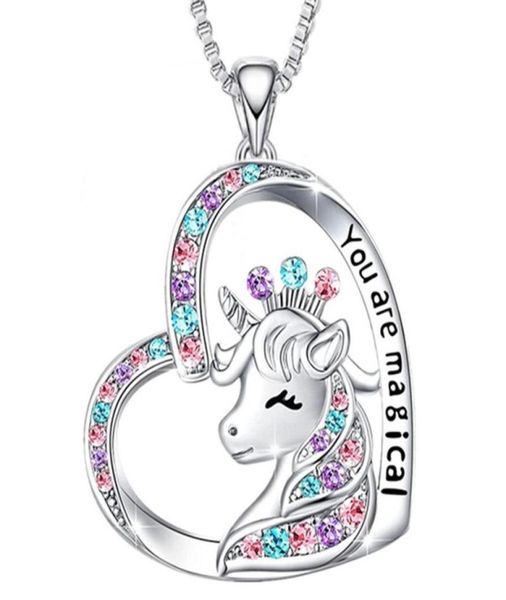 unicorn pendant necklace cute lucky heart crystal birthstone horse necklaces you are magical jewelry birthday gift girls58589866780794, Silver
unicorn pendant necklace cute lucky heart crystal birthstone horse necklaces you are magical jewelry birthday gift girls58589866780794, Silver