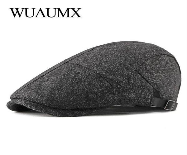 berets wuaumx spring autumn beret hat men retro visor cap casual british vintage flat duckbill solid men039s casquette287m3416056, Blue;gray
berets wuaumx spring autumn beret hat men retro visor cap casual british vintage flat duckbill solid men039s casquette287m3416056, Blue;gray