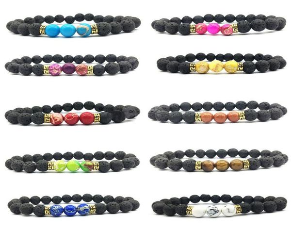 16 colors men aromatherapy 8mm lava stone beads bracelets diy essential oil diffuser bracelet women rainbow chakras strand jewelry9268660, Black
16 colors men aromatherapy 8mm lava stone beads bracelets diy essential oil diffuser bracelet women rainbow chakras strand jewelry9268660, Black