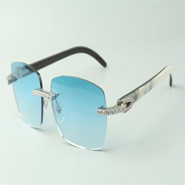 exquisite classic endless diamond sunglasses 3524025 natural mixed buffalo horn temples glasses size 18-140 mm278v, White;black
exquisite classic endless diamond sunglasses 3524025 natural mixed buffalo horn temples glasses size 18-140 mm278v, White;black