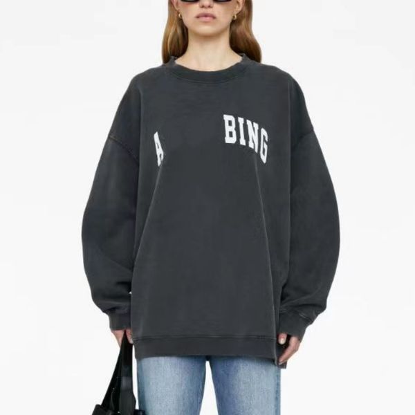 anines bing tyler sweatshirt women designer hoodies washed black letter printing sweater
anines bing tyler sweatshirt women designer hoodies washed black letter printing sweater
