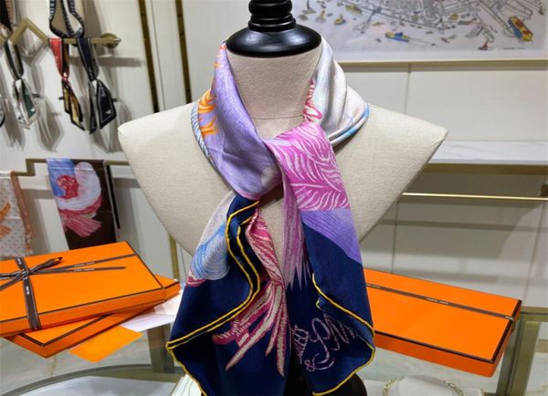 womens scarf silk designer scarfs square print bandana 9090cm fashion luxury accessories6829417, Blue;gray
womens scarf silk designer scarfs square print bandana 9090cm fashion luxury accessories6829417, Blue;gray