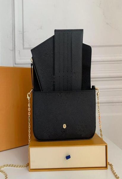 women designer bag wallet purse handbag genuine leather three in one flower checkers date code shoulder bags card holder embossed 9461199
women designer bag wallet purse handbag genuine leather three in one flower checkers date code shoulder bags card holder embossed 9461199