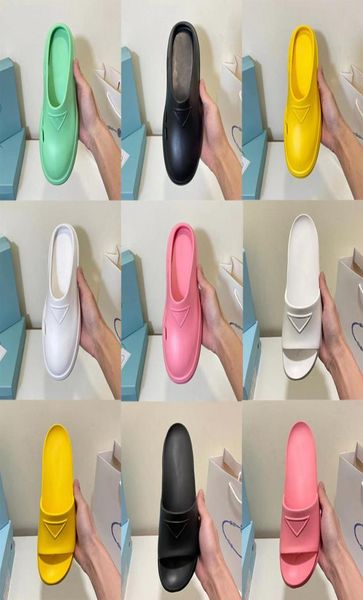 rubber triangle logo platform slippers for women classic summer beach shoes retro sandals famous designer woman mules flip fl6597014, Black
rubber triangle logo platform slippers for women classic summer beach shoes retro sandals famous designer woman mules flip fl6597014, Black