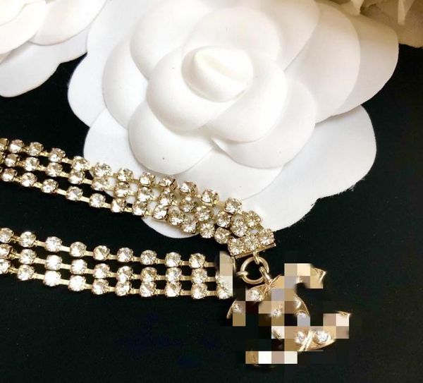 new threelayer full diamond letter pendant necklace jewelry fashion trend super flash necklace8450309, Silver
new threelayer full diamond letter pendant necklace jewelry fashion trend super flash necklace8450309, Silver