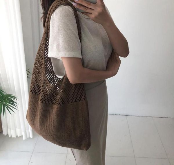 evening bags hollow woven women039s shoulder bag knitted handbag leisure large capacity summer beach wallet shopper9859501
evening bags hollow woven women039s shoulder bag knitted handbag leisure large capacity summer beach wallet shopper9859501