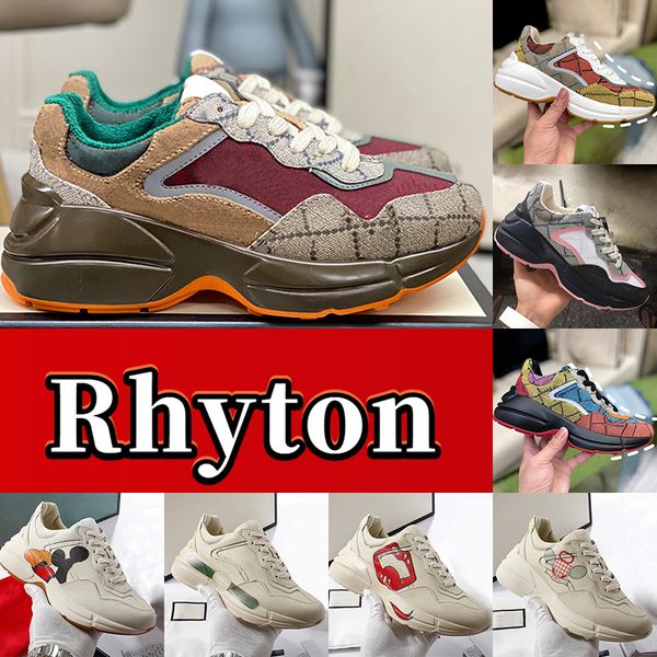 designer sneakers rhyton casual shoes men women platform shoe old daddy leather printed chunky sneaker mens luxurys vintage logo beige canva, Black
designer sneakers rhyton casual shoes men women platform shoe old daddy leather printed chunky sneaker mens luxurys vintage logo beige canva, Black