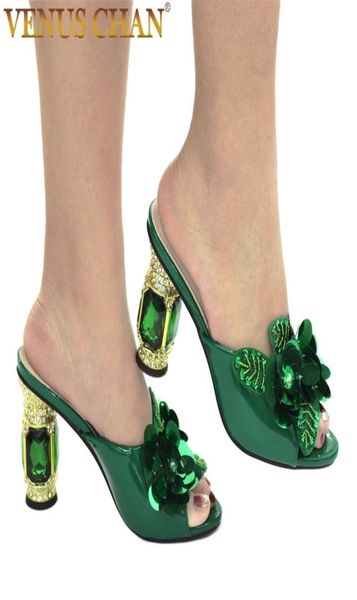 latest green color african pumps shoe summer high heels italy women wedding shoes elegant slipper 2109104061915, Black
latest green color african pumps shoe summer high heels italy women wedding shoes elegant slipper 2109104061915, Black