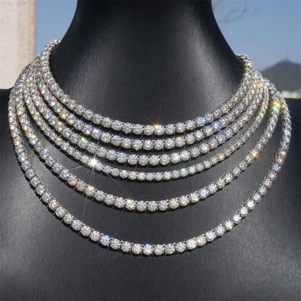 large stock hip hop jewelry silver 925 chain 3mm to 5mm moissanite vvs tennis chain necklace
large stock hip hop jewelry silver 925 chain 3mm to 5mm moissanite vvs tennis chain necklace
