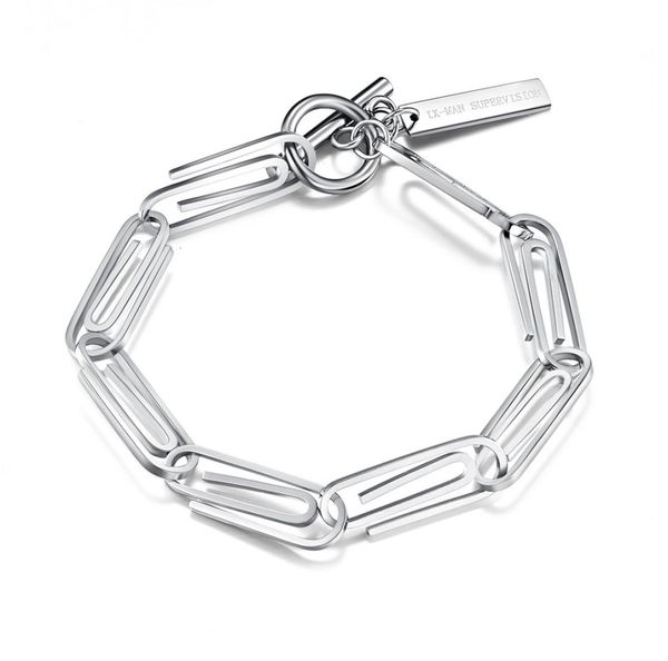 simple stainless steel pin shape adjustable mens bracelet hip hop personality couple bracelet fashion hip hop jewelry3391878, Golden;silver
simple stainless steel pin shape adjustable mens bracelet hip hop personality couple bracelet fashion hip hop jewelry3391878, Golden;silver