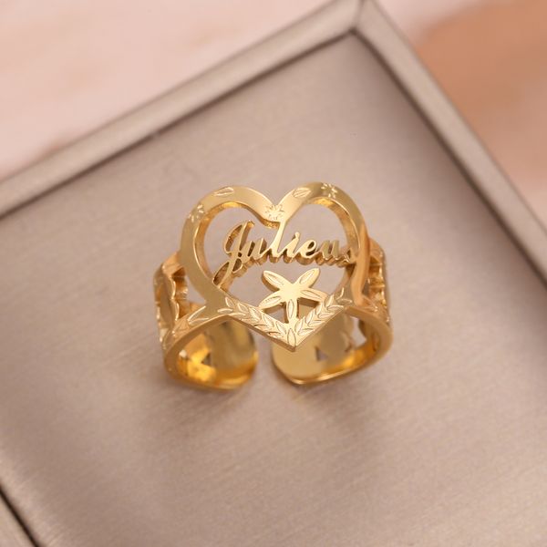 wedding rings nama pribadi cincin nama kustom cincin dengan hati 18k sepuh emas baja tahan karat cincin papan nama untuk wanita hadiah hari, Slivery;golden
wedding rings nama pribadi cincin nama kustom cincin dengan hati 18k sepuh emas baja tahan karat cincin papan nama untuk wanita hadiah hari, Slivery;golden