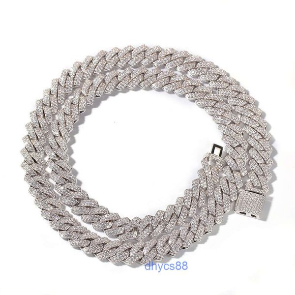 13mm iced out cuban link chain with full cz stone bling men women fashion hip hop crystal jewelry necklaces, Silver
13mm iced out cuban link chain with full cz stone bling men women fashion hip hop crystal jewelry necklaces, Silver