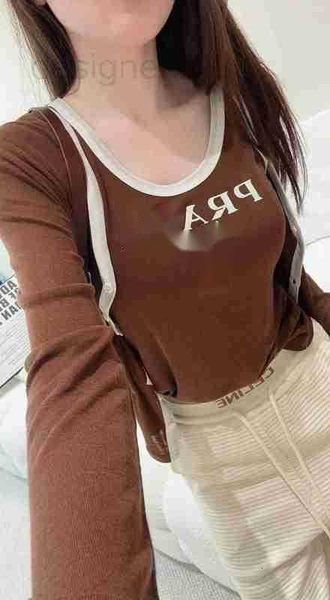 women's knits & tees designer 23 autumn/winter new triangle letter printing decorative tank small cardigan two piece set fashion versat, White
women's knits & tees designer 23 autumn/winter new triangle letter printing decorative tank small cardigan two piece set fashion versat, White