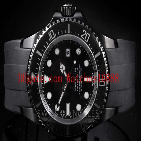 stainless steel sea-dweller black pvd automatic mechanical movement mens watch rubber strap 116660 men's watches329q, Slivery;brown
stainless steel sea-dweller black pvd automatic mechanical movement mens watch rubber strap 116660 men's watches329q, Slivery;brown