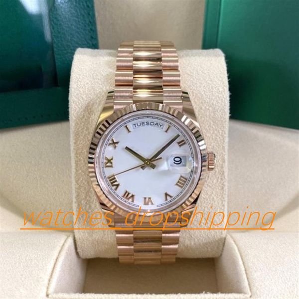 super quality mens womens watch 36mm daydate v5 fluted bezel roman dial automatic mechanical self-winding sapphire glass 228238 pr280p, Slivery;brown
super quality mens womens watch 36mm daydate v5 fluted bezel roman dial automatic mechanical self-winding sapphire glass 228238 pr280p, Slivery;brown