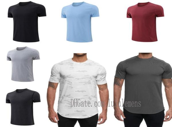short sleeve yoga t-shirt men's sports ice silk fitness quick drying clothes summer casual round neck large size running sweatshirt7202
short sleeve yoga t-shirt men's sports ice silk fitness quick drying clothes summer casual round neck large size running sweatshirt7202