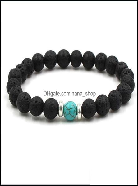 charm bracelets 10 colors black lava stone beads elastic bracelet essential oil diffuser volcanic rock beaded hand strings drop de9801349, Golden;silver
charm bracelets 10 colors black lava stone beads elastic bracelet essential oil diffuser volcanic rock beaded hand strings drop de9801349, Golden;silver