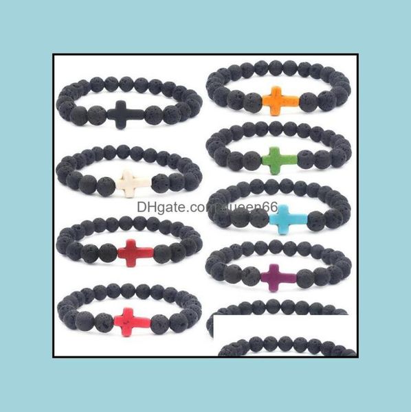 charm bracelets jewelry natural black lava stone cross bracelet diy aromatherapy essential oil diffuser for women men drop deliver5993309, Golden;silver
charm bracelets jewelry natural black lava stone cross bracelet diy aromatherapy essential oil diffuser for women men drop deliver5993309, Golden;silver