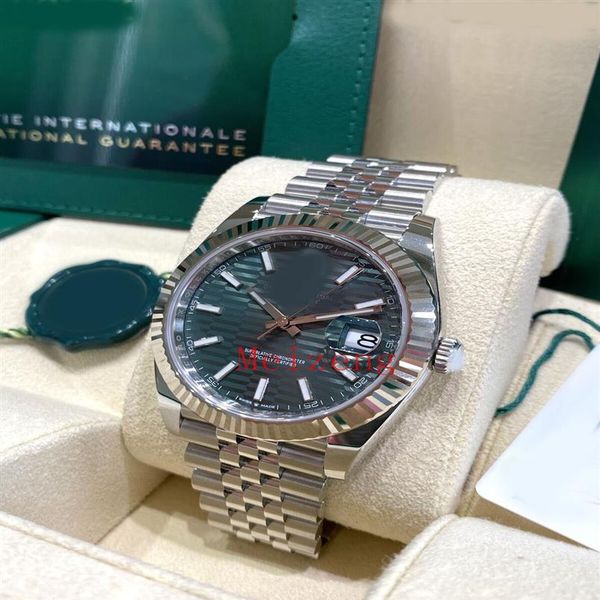 luxury wristwatch datejust 41 mint green motif dial 2022 watch 41mm ref 126334 men's automatic watch-2240e, Slivery;brown
luxury wristwatch datejust 41 mint green motif dial 2022 watch 41mm ref 126334 men's automatic watch-2240e, Slivery;brown