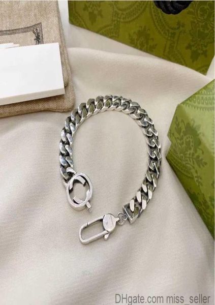 925 sterling silver bracelet designer bracelets luxury cool boy g fashion mens women men chain gift couple bracelets d210916020486, Black
925 sterling silver bracelet designer bracelets luxury cool boy g fashion mens women men chain gift couple bracelets d210916020486, Black