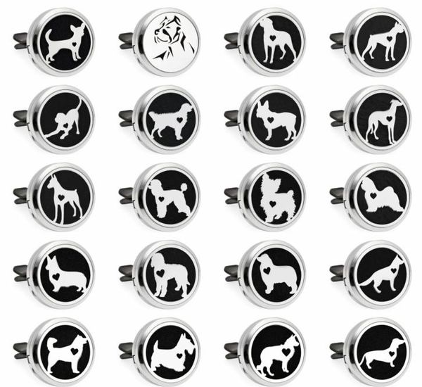 dog with heart car air freshener 30mm aromatherapy essential oil diffuser locket vent clip with 10pcs refill pads color randomly5949059, Silver
dog with heart car air freshener 30mm aromatherapy essential oil diffuser locket vent clip with 10pcs refill pads color randomly5949059, Silver