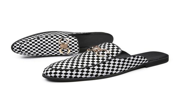 men summer fashion lowheel casual mules hombre breathable comfy pu leather half loafer slipper male slipon half leisure sandle6802337, Black
men summer fashion lowheel casual mules hombre breathable comfy pu leather half loafer slipper male slipon half leisure sandle6802337, Black