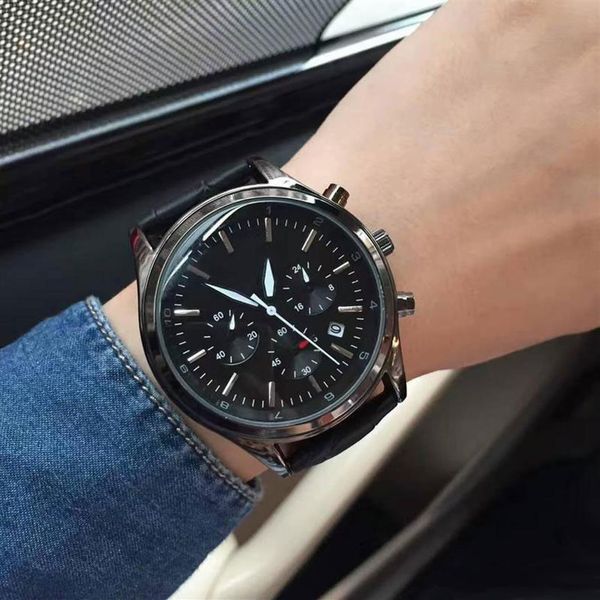 brand designer mens watches luxury man watch leather band 3 eyes work quartz satch for men wirstwatch christmas gifts vale266t, Slivery;brown
brand designer mens watches luxury man watch leather band 3 eyes work quartz satch for men wirstwatch christmas gifts vale266t, Slivery;brown