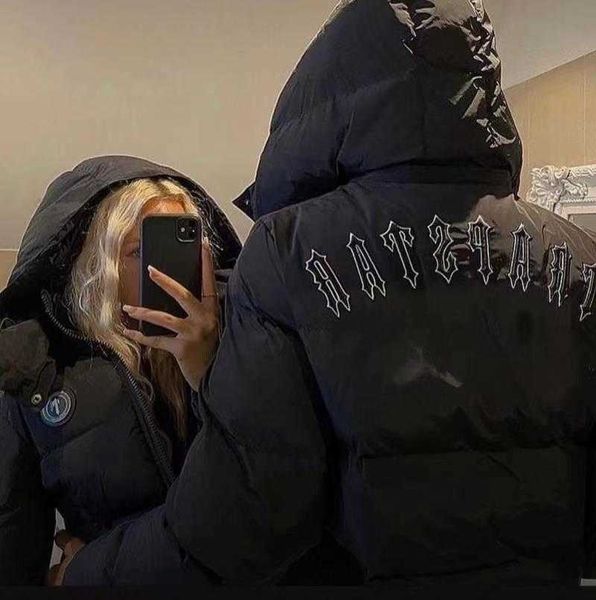men's jackets winter men trapstar jacket aw20 irongate hooded quilted women warm vintage short embroidered lettering coat, Black;brown
men's jackets winter men trapstar jacket aw20 irongate hooded quilted women warm vintage short embroidered lettering coat, Black;brown