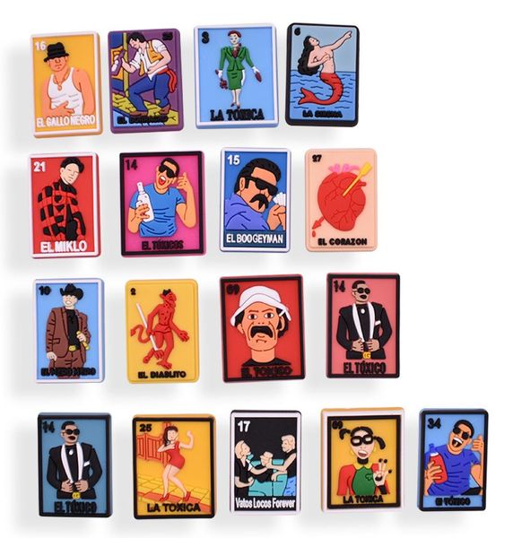 pvc mexican theme charms shoe buttons buckle charm pins019345275, White;pink
pvc mexican theme charms shoe buttons buckle charm pins019345275, White;pink